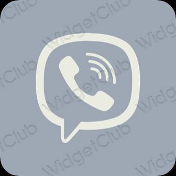 Ikon apl Viber Estetik