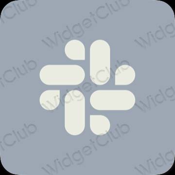 ესთეტიკური Slack აპლიკაციის ხატები