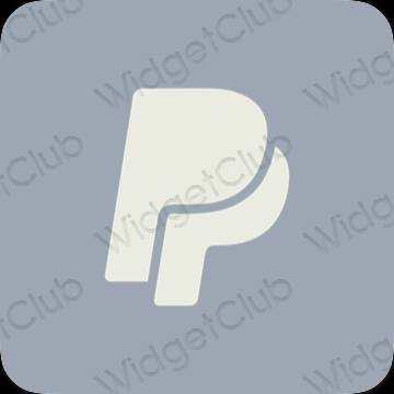 Ikon apl Paypal Estetik
