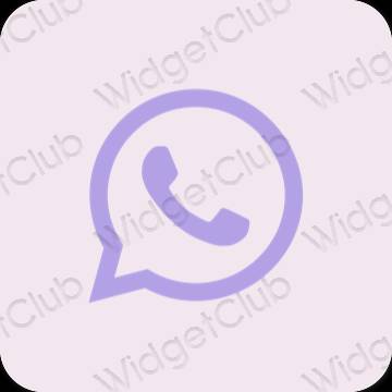 Ikon aplikasi estetika WhatsApp