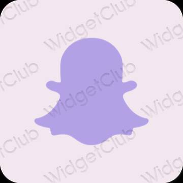 Aesthetic snapchat app icons