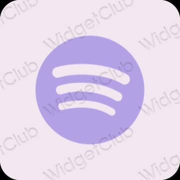 Aesthetic Spotify app icons