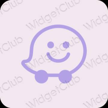 Waze おしゃれアイコン画像素材