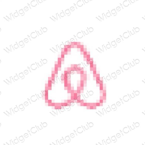 Aesthetic Airbnb app icons