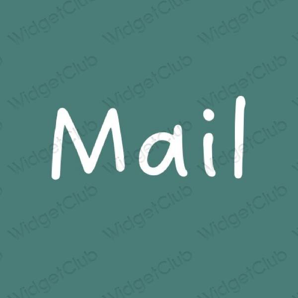 Esteettiset Mail sovelluskuvakkeet