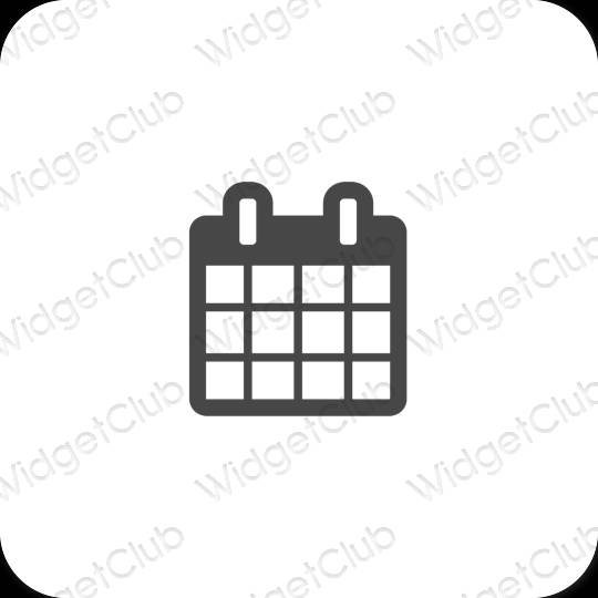 Aesthetic Calendar app icons