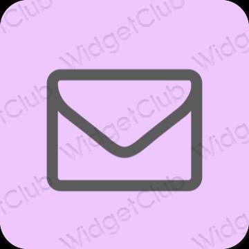 نمادهای برنامه زیباشناسی Mail