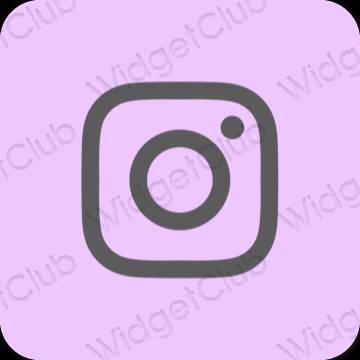 Biểu tượng ứng dụng Instagram thẩm mỹ