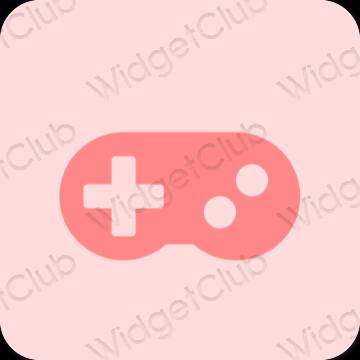 Stijlvol roze LINE app-pictogrammen