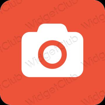 Esthetische Camera app-pictogrammen