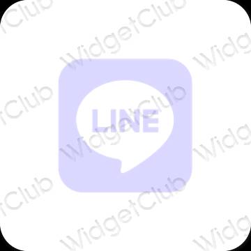 نمادهای برنامه زیباشناسی LINE