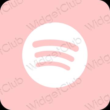 Estética Spotify iconos de aplicaciones