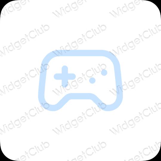 ესთეტიკური Game აპლიკაციის ხატები