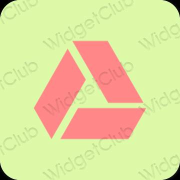 Esthetische Dropbox app-pictogrammen