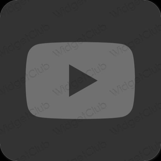 Icônes d'application Youtube esthétiques