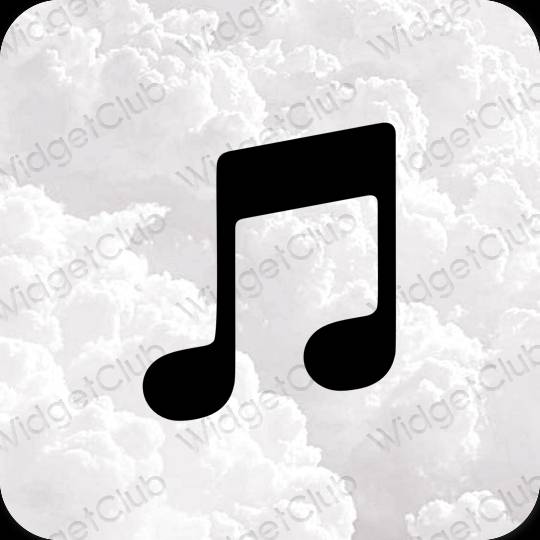 Icônes d'application Apple Music esthétiques