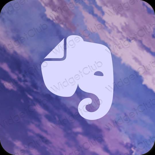 Æstetiske Evernote app-ikoner