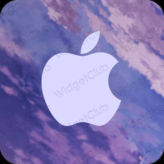 Estetik Apple Store uygulama simgeleri