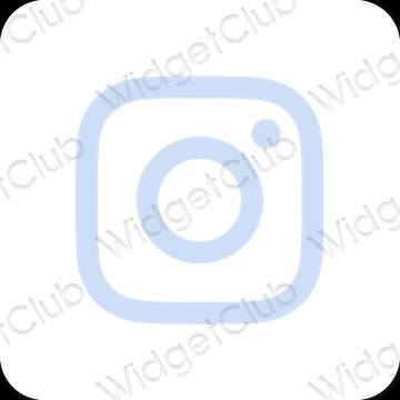 Estetické ikony aplikací Instagram