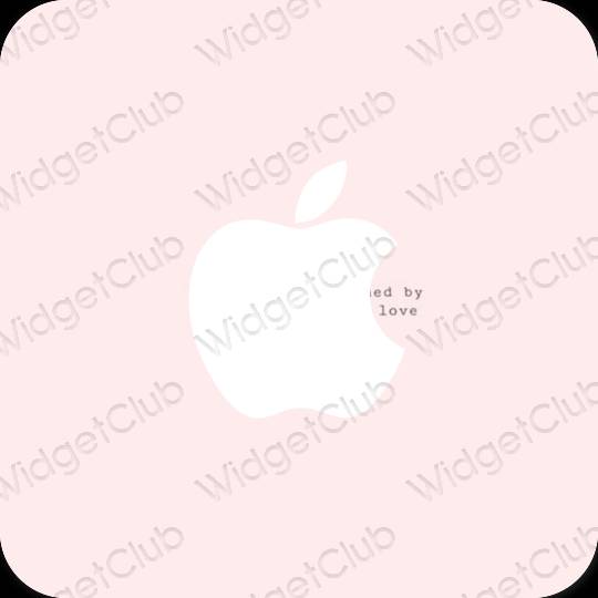 Estetické ikony aplikací Apple Store