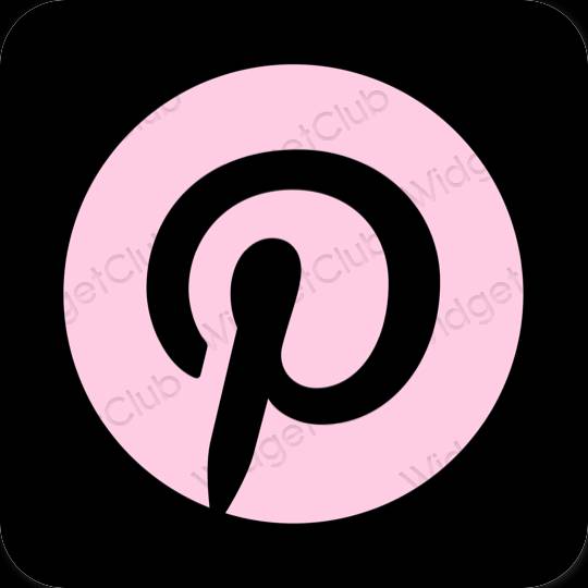 Estetske Pinterest ikone aplikacija