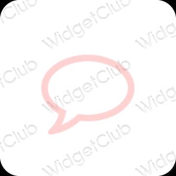 جمالية Messages أيقونات التطبيقات