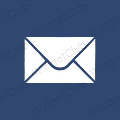 Ästhetische Mail App-Symbole