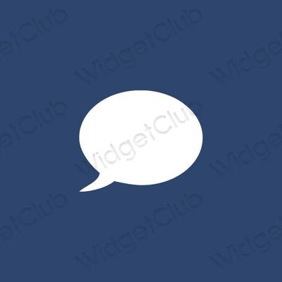 جمالية Messages أيقونات التطبيقات