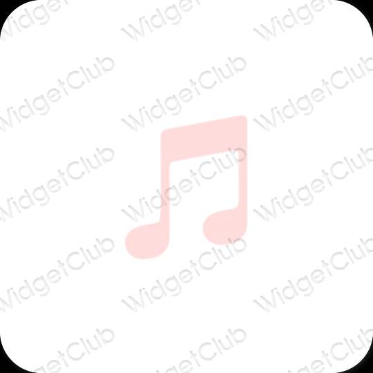 Aesthetic Apple Music app icons