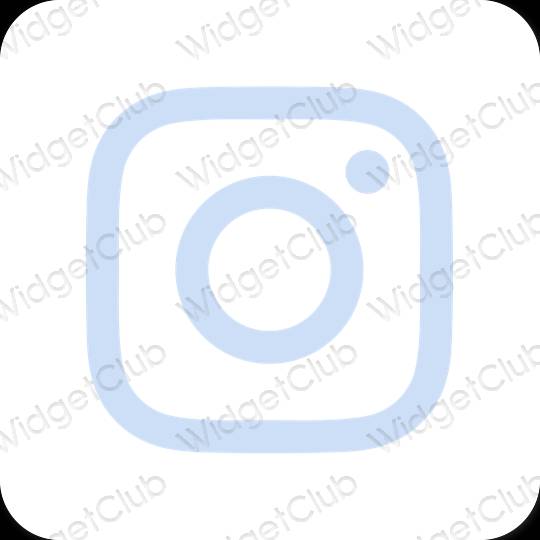 Estetické ikony aplikací Instagram