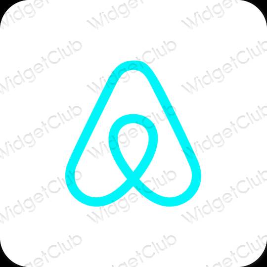 Estética Airbnb ícones de aplicativos