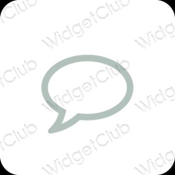 جمالية Messages أيقونات التطبيقات