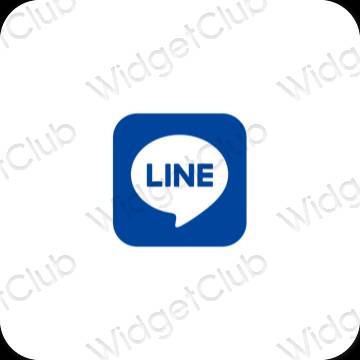 نمادهای برنامه زیباشناسی LINE