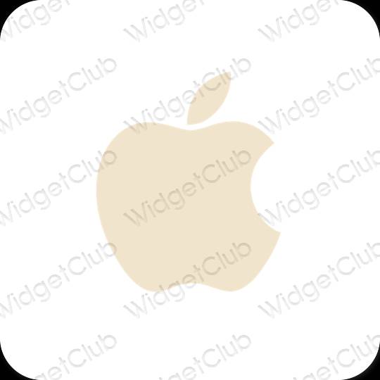 Esthetische Apple Store app-pictogrammen