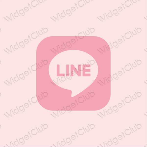 Estética LINE ícones de aplicativos