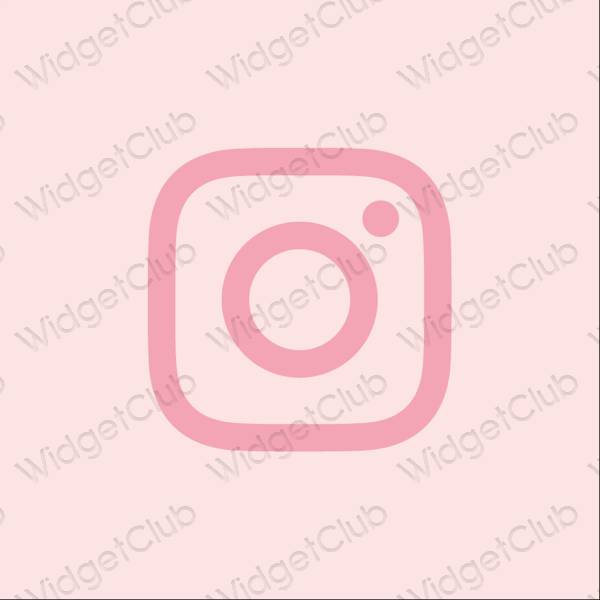 Esteetilised Instagram rakenduste ikoonid