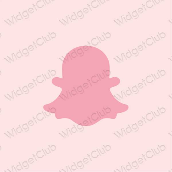 Estetik snapchat uygulama simgeleri