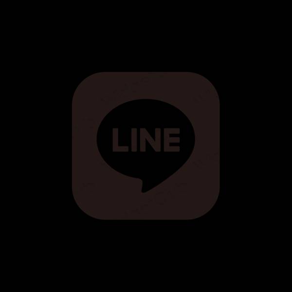 Æstetiske LINE app-ikoner