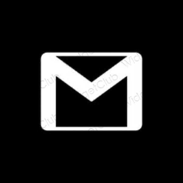 Estetik Gmail proqram nişanları