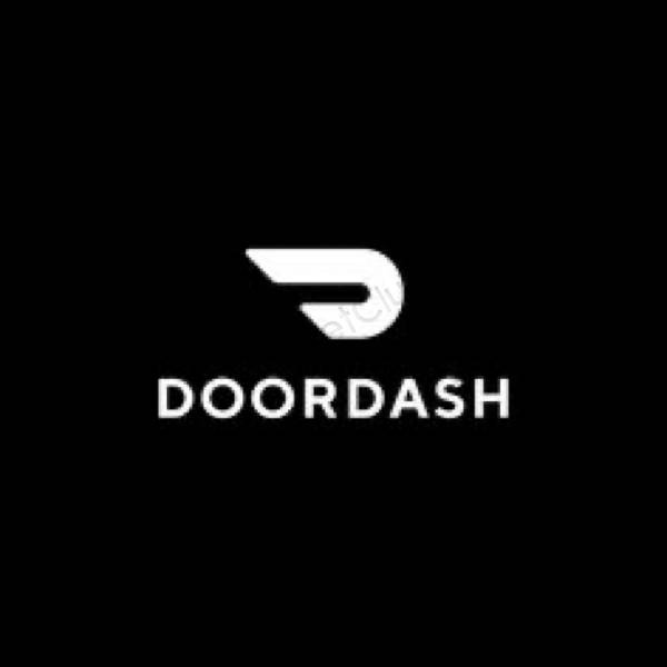 אייקוני אפליקציה Doordash אסתטיים
