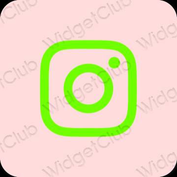 Естетски пастелно розе AppStore иконе апликација