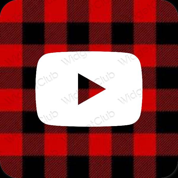 Aesthetic Youtube app icons