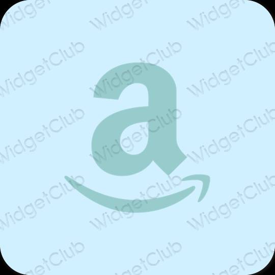 Estetické Fialová Amazon ikony aplikácií