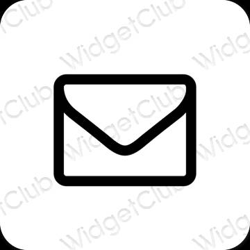 Esthetische Mail app-pictogrammen