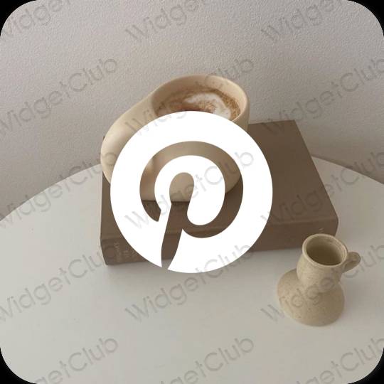 Icone delle app Pinterest estetiche