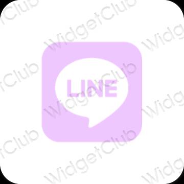 美学LINE 应用程序图标