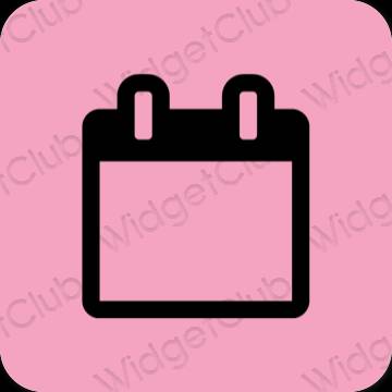 Aesthetic Calendar app icons