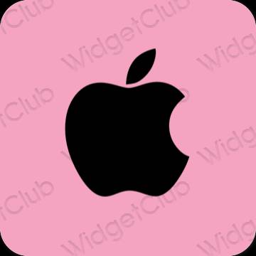 Esthetische Apple Store app-pictogrammen