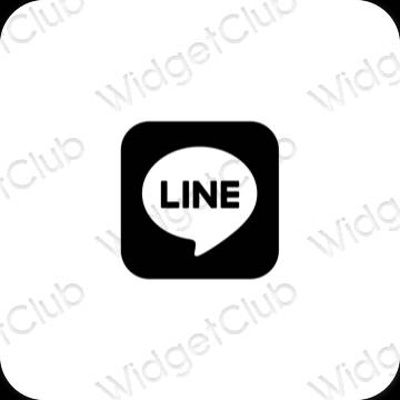 Aesthetic LINE app icons