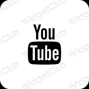 Aesthetic Youtube app icons